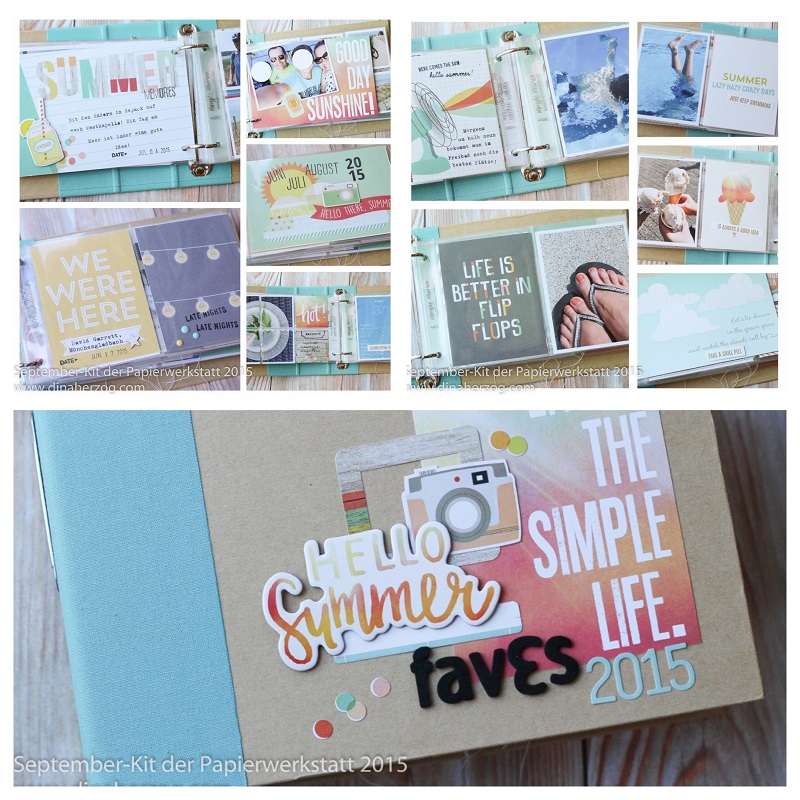 gescrapptes Familienalbum