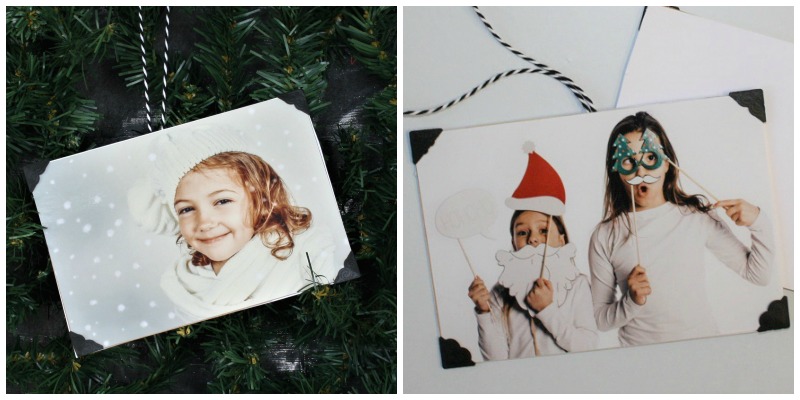 Foto-Anhänger für den Christbaum oder Geschenke