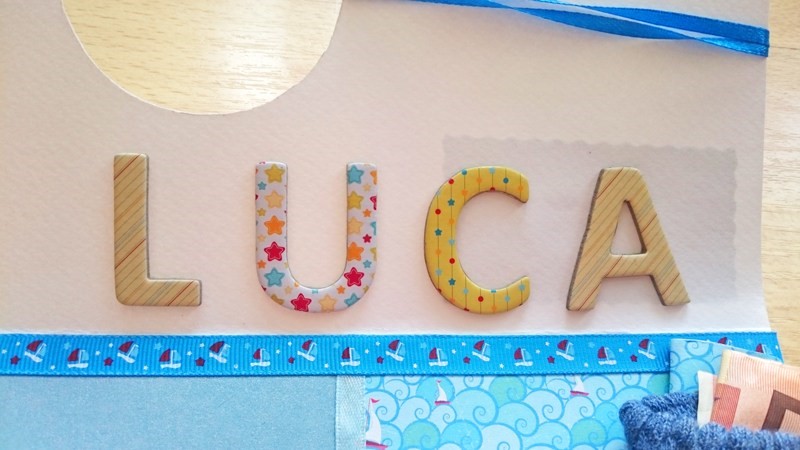der Name Luca ziert die Karte
